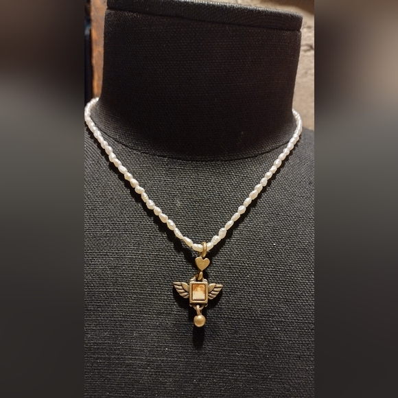 Real freshwater pearl GUESS necklace - Picture 6 of 16